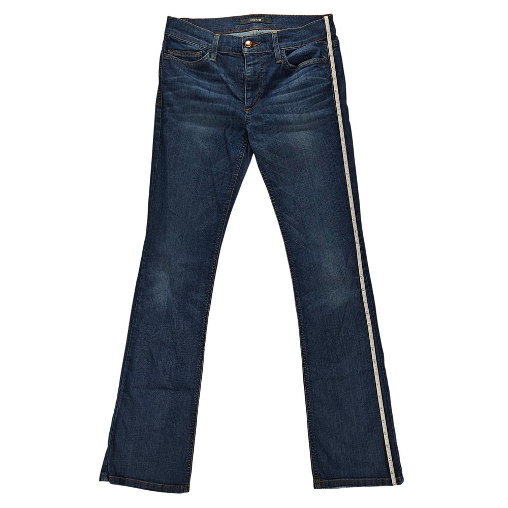 Joes Jeans Petite Bootcut Dark Wash Denim Blue Jeans Womens Size 26 Mid Rise